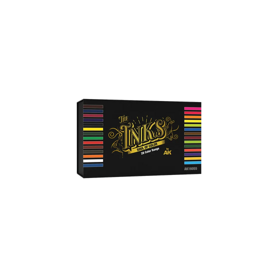 Special Box Full Range The Inks (28 Colors X 30 ml)-AK-Interactive-Radaddel