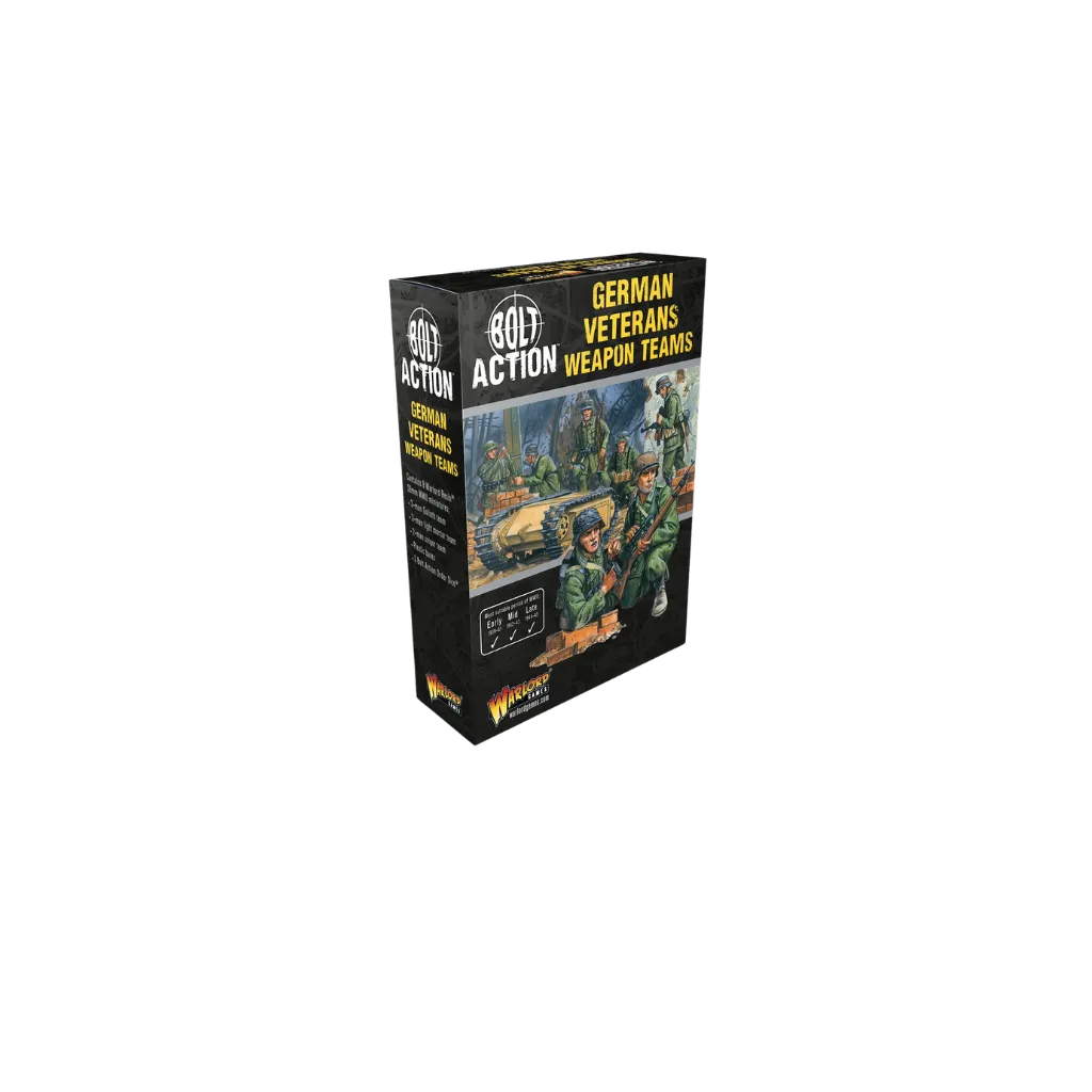 German Veterans Weapon Teams-Warlord Games-Radaddel