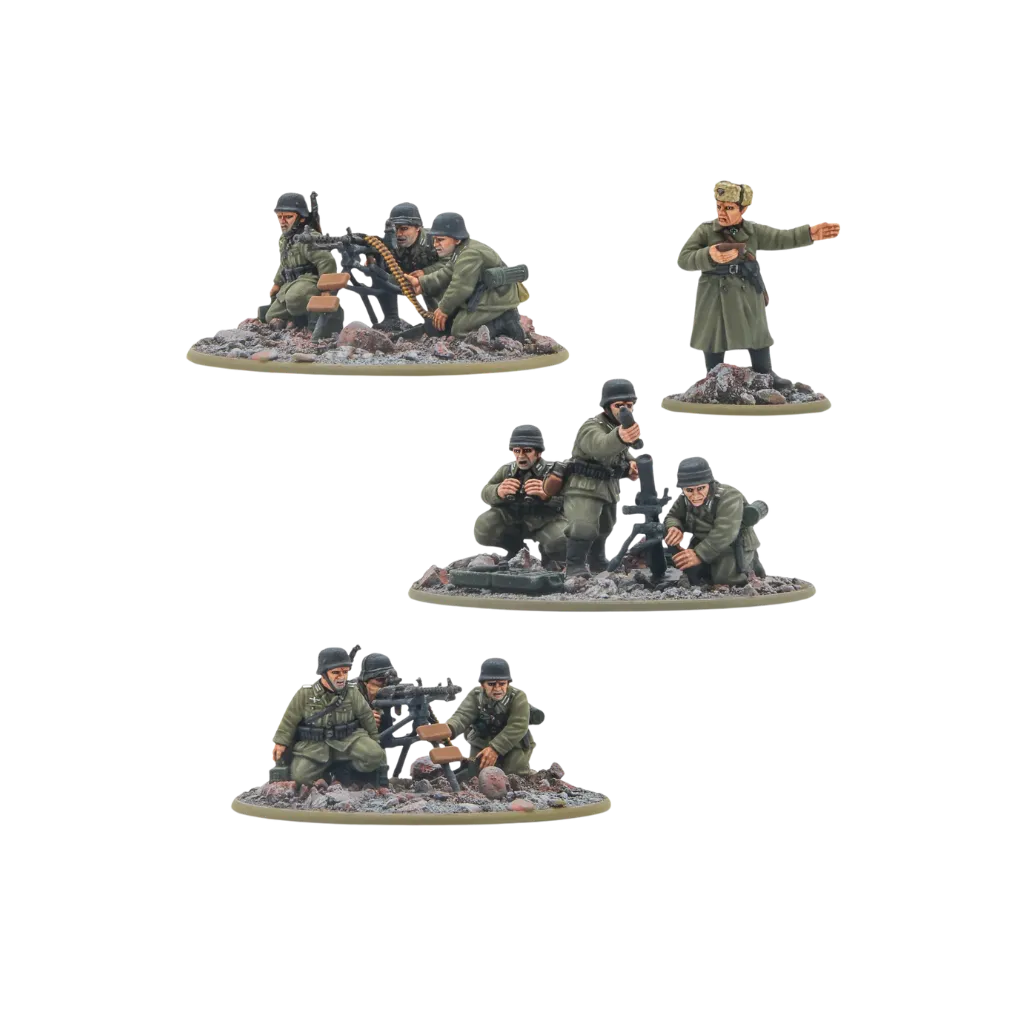 German Veterans Heavy Weapons Platoon-Warlord Games-Radaddel
