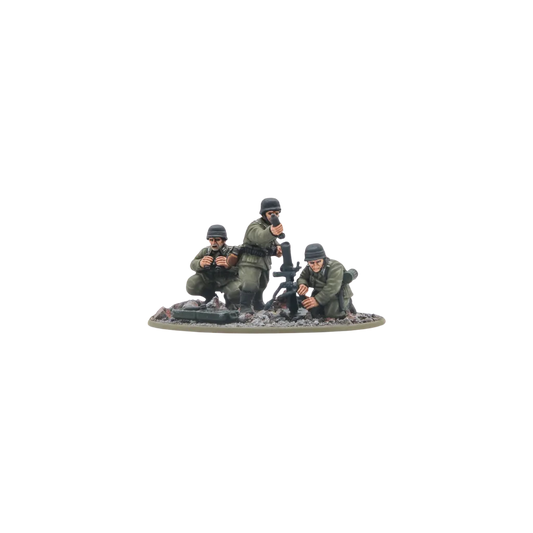 German Veteran Infantry Medium Mortar Team-Warlord Games-Radaddel