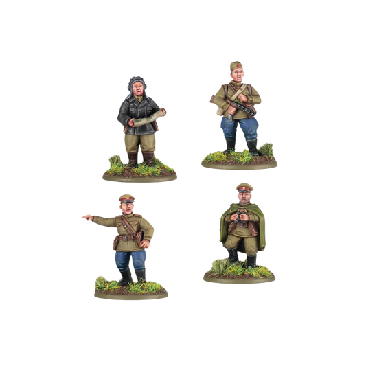 Soviet Army Platoon Commanders-Warlord Games-Radaddel