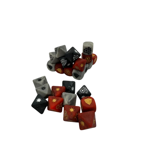 Separatisten Matte Dice Set (25 Stück)-Baron of Dice-Radaddel