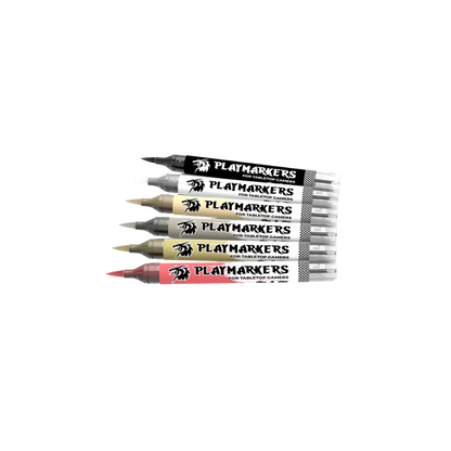 AK Playmarkers Skeletons & Zombies Set (6 ref.)-AK-Interactive-Radaddel