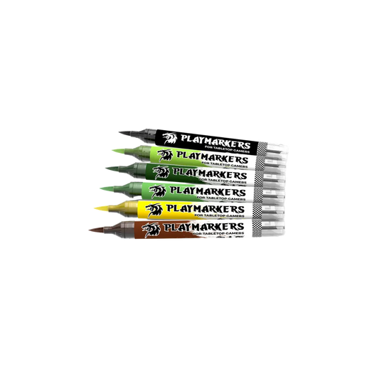 AK Playmarkers Orcs & Goblins Set (6 ref.)-AK-Interactive-Radaddel