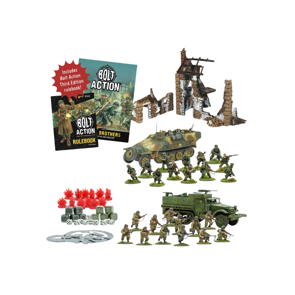 Bolt Action Band of Brothers Starter Set (Third Edition)-Warlord Games-Radaddel