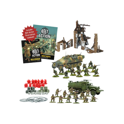 Bolt Action Band of Brothers Starter Set (Third Edition)-Warlord Games-Radaddel