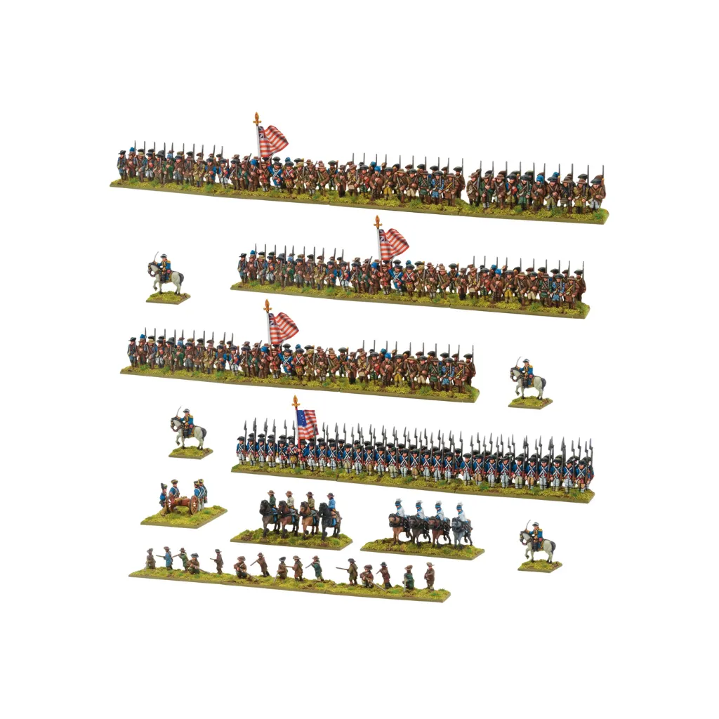 Epic Battles: Revolution! - Continental Army Brigade-Warlord Games-Radaddel