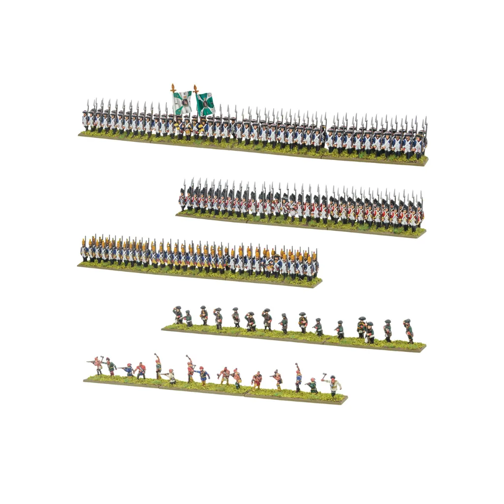Epic Battles: Revolution! - Hessians & Allies Brigade-Warlord Games-Radaddel
