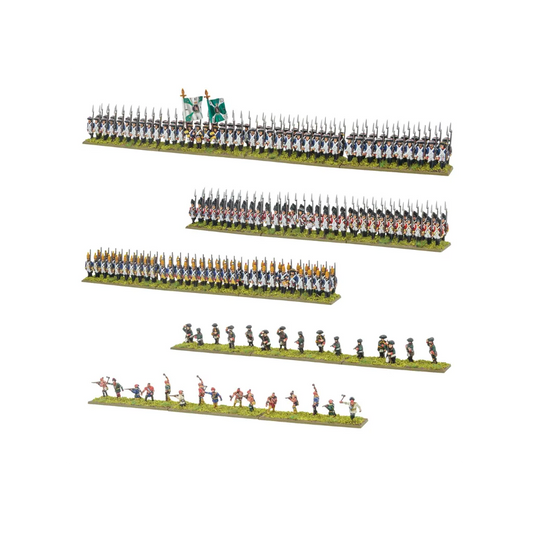 Epic Battles: Revolution! - Hessians & Allies Brigade-Warlord Games-Radaddel