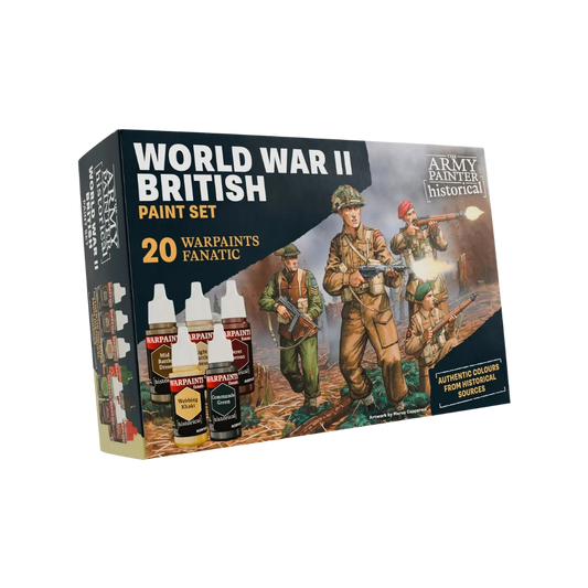 Historical: WWII British Paint Set-The Army Painter-Radaddel