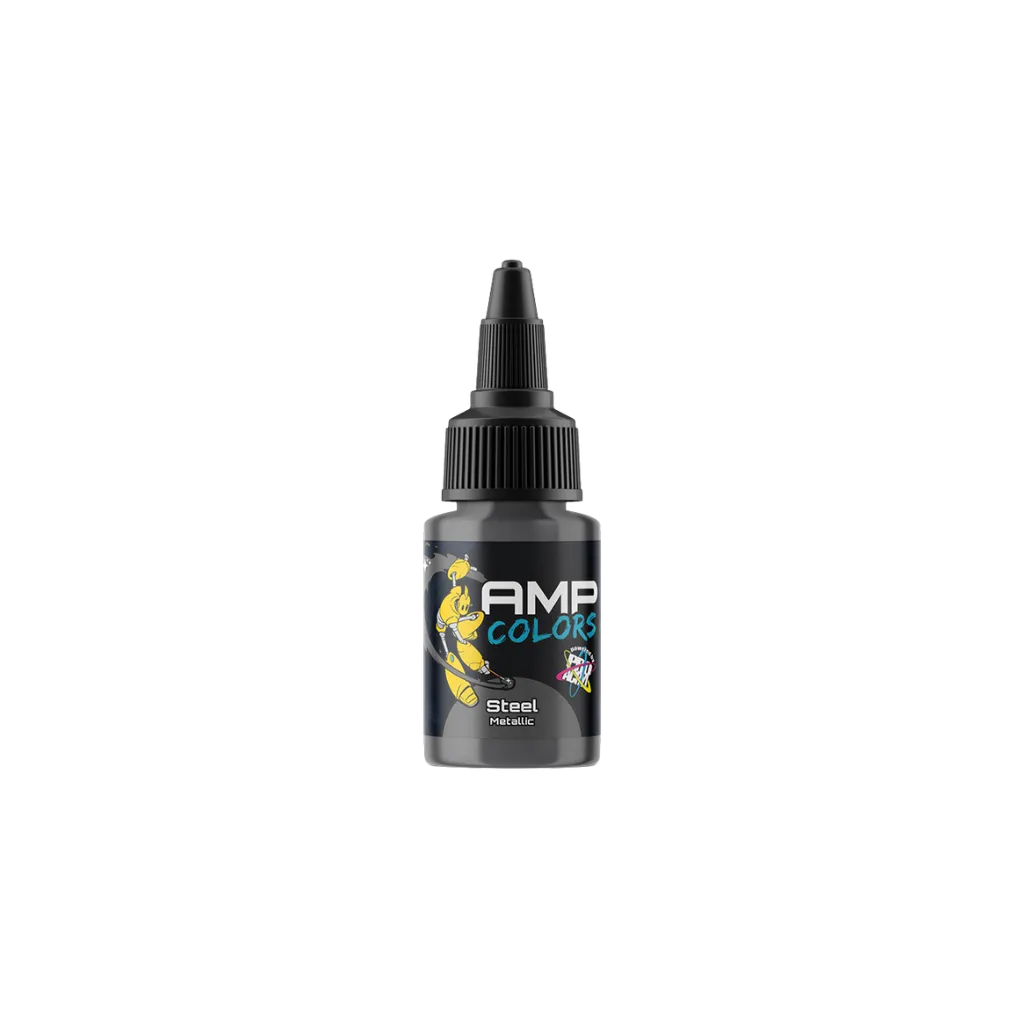 Pro Acryl AMP Colors Steel (22ml)-Monument Hobbies-Radaddel