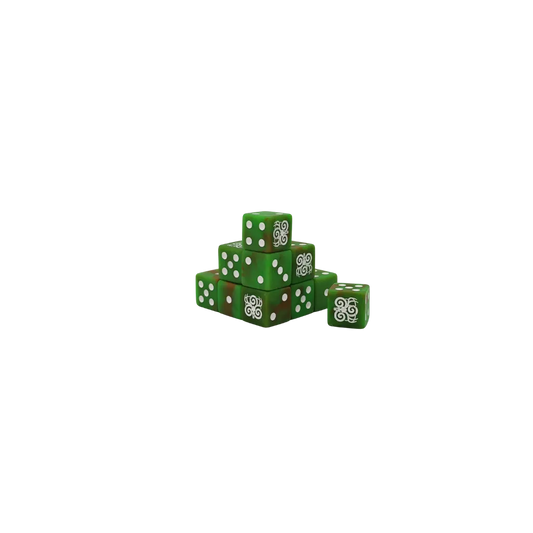 Wild Hunt Lush Forest Dice 16mm Square (25 Stück)-Baron of Dice-Radaddel