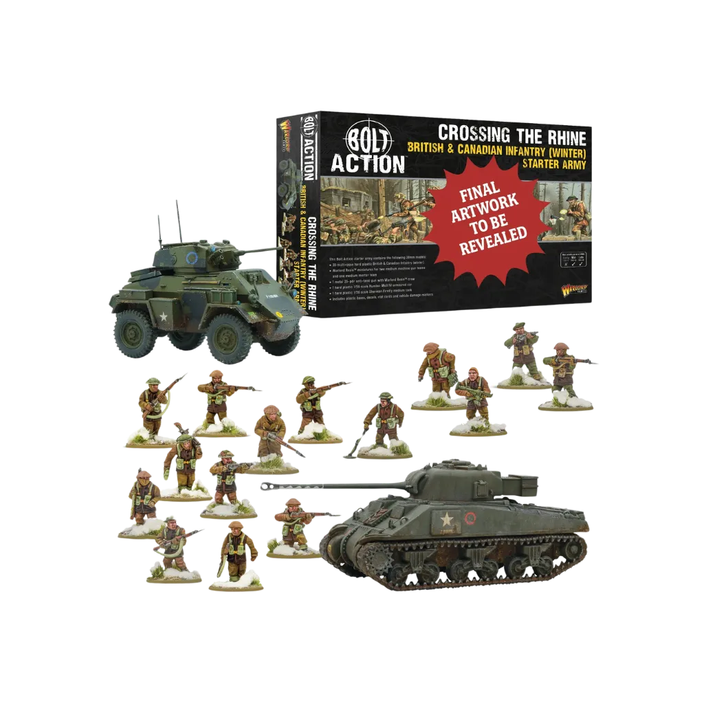 British & Canadian Infantry (Winter) Starter Army-Warlord Games-Radaddel