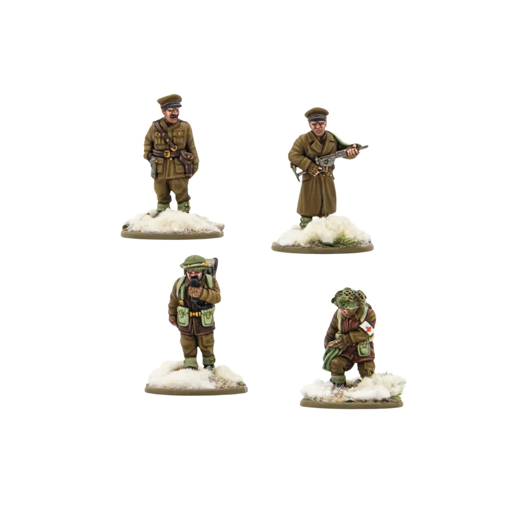 British & Canadian Infantry (Winter) HQ-Warlord Games-Radaddel