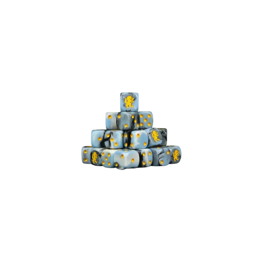 Fighting Direwolf Round 16mm (25 Stück)-Baron of Dice-Radaddel