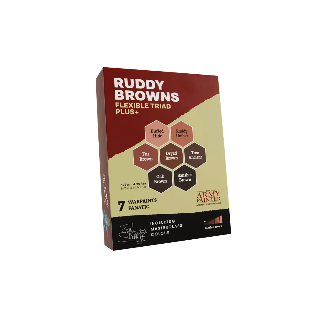 Flexible Triad PLUS+: Ruddy Browns-The Army Painter-Radaddel