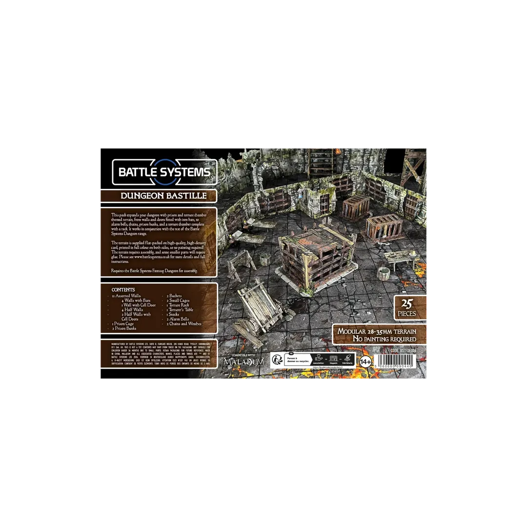 Dungeon Bastille-Battle Systems-Radaddel