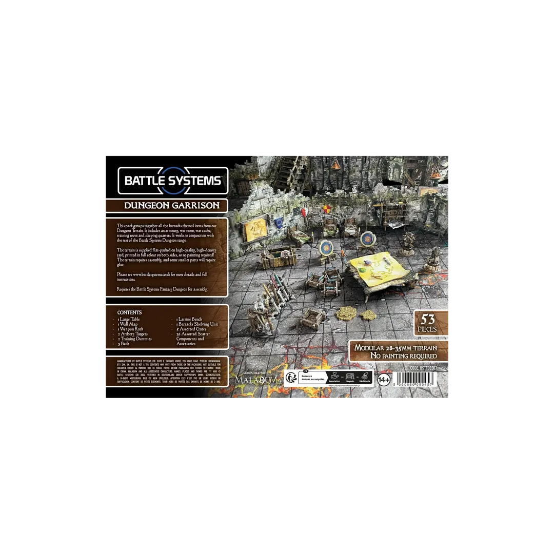 Dungeon Garrison-Battle Systems-Radaddel