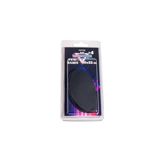 AK Oval Bases 90x52mm (4 Stück)-AK-Interactive-Radaddel