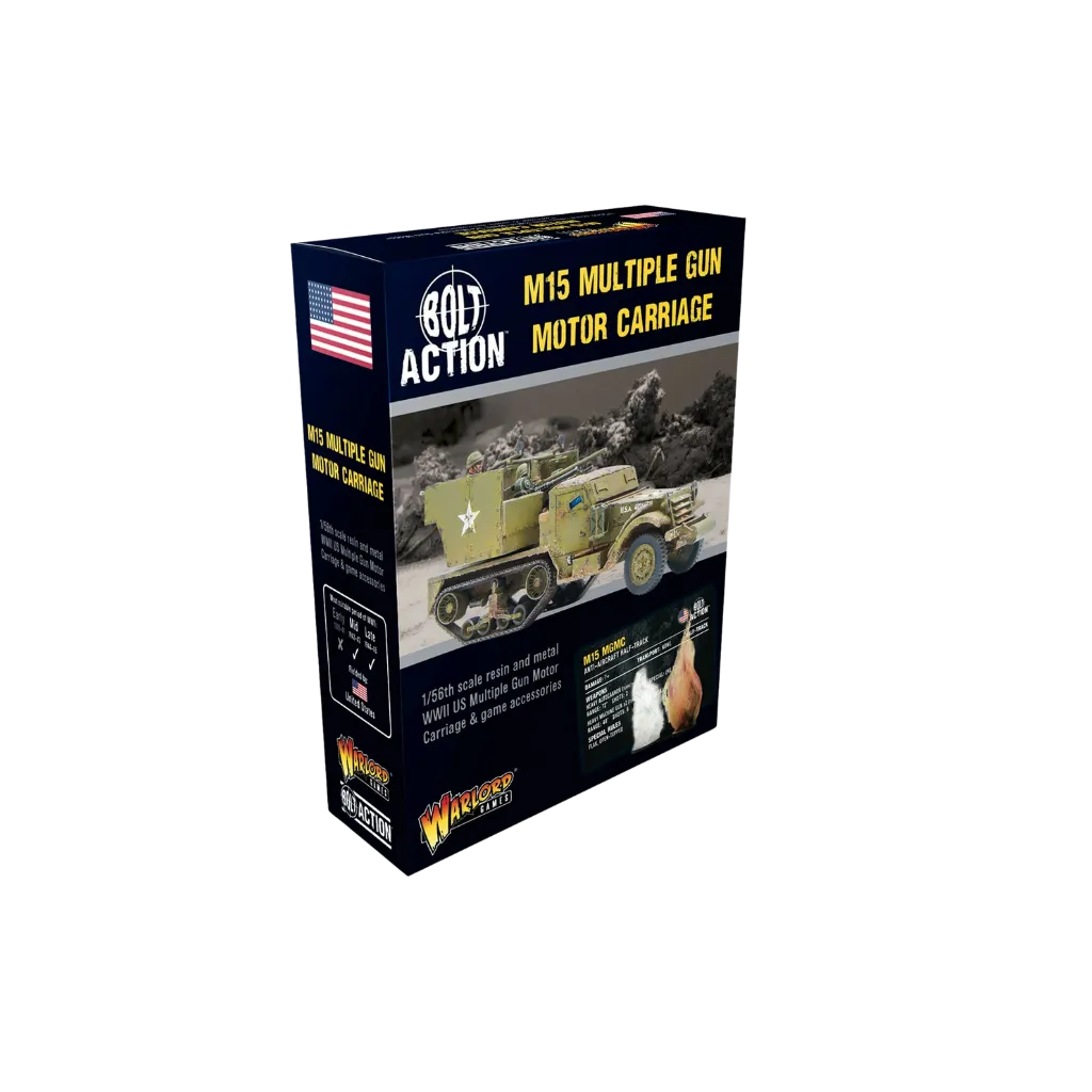 M15 Multiple Gun Motor Carriage-Warlord Games-Radaddel
