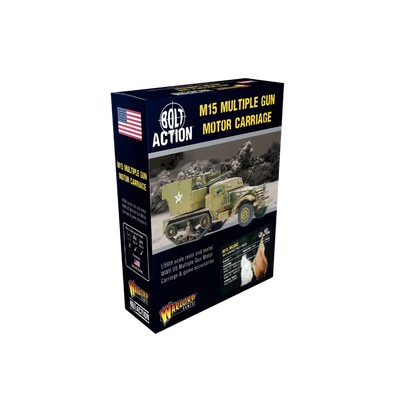 M15 Multiple Gun Motor Carriage-Warlord Games-Radaddel