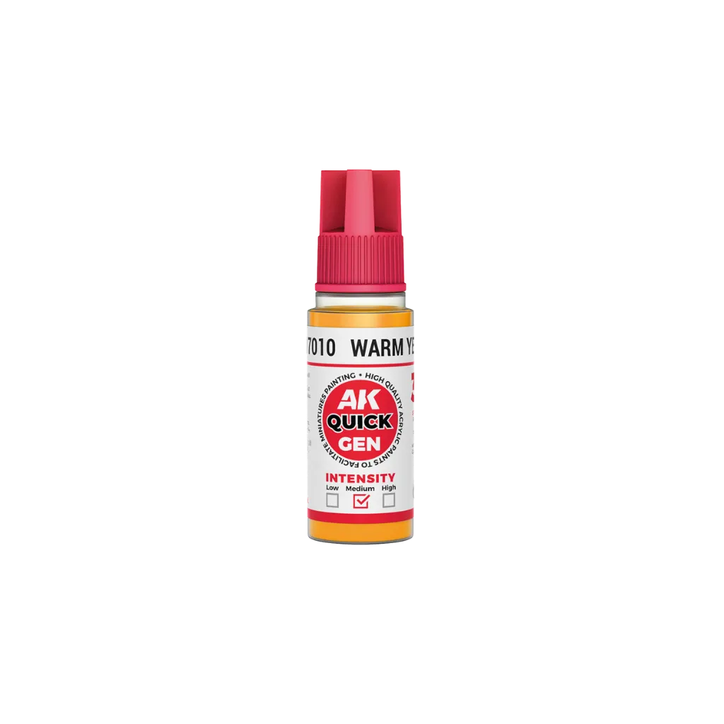 AK QUICK GEN Warm Yellow 18ml-AK-Interactive-Radaddel