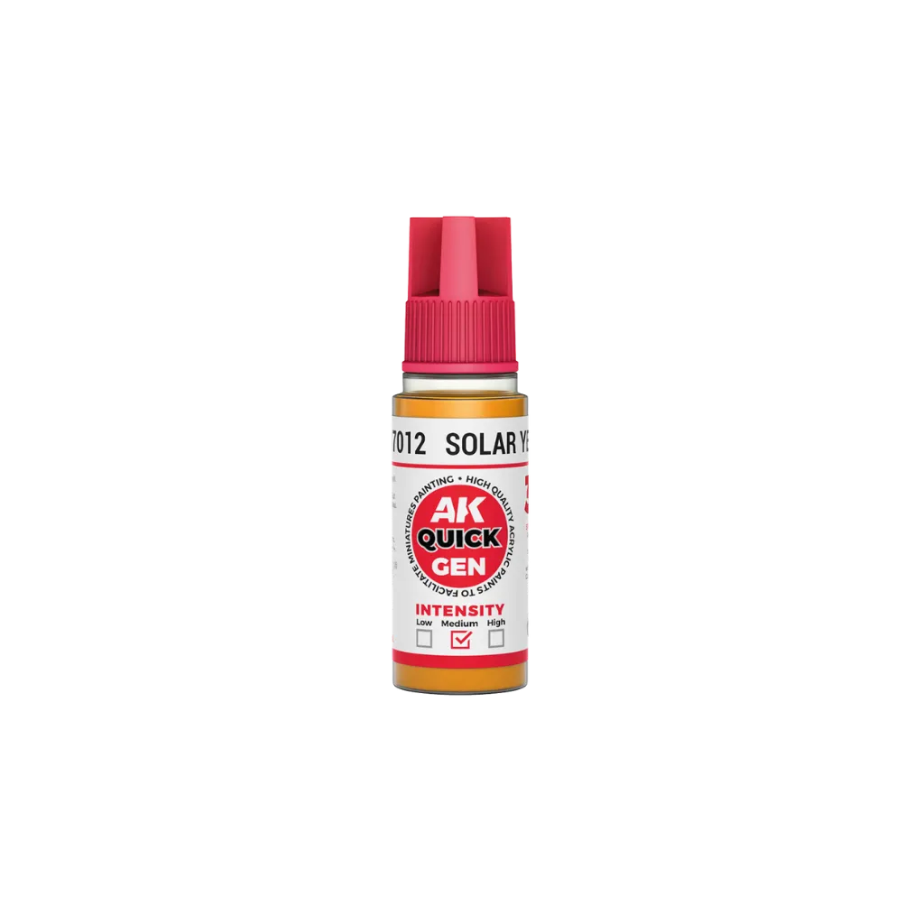 AK QUICK GEN Solar Yellow 18ml-AK-Interactive-Radaddel
