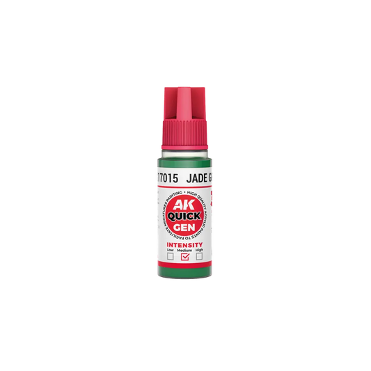 AK QUICK GEN Jade Green 18ml-AK-Interactive-Radaddel