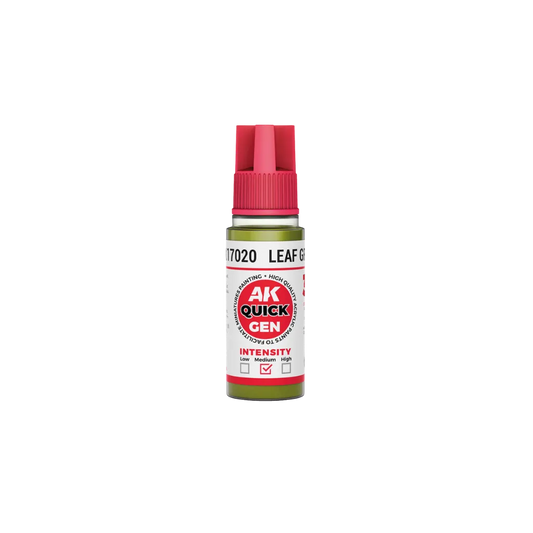 AK QUICK GEN Leaf Green 18ml-AK-Interactive-Radaddel