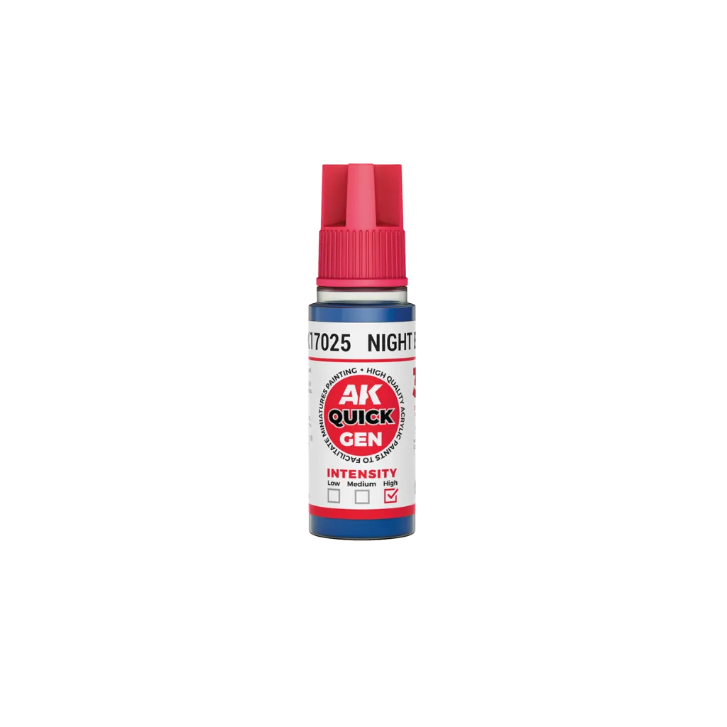 AK QUICK GEN Night Blue 18ml-AK-Interactive-Radaddel