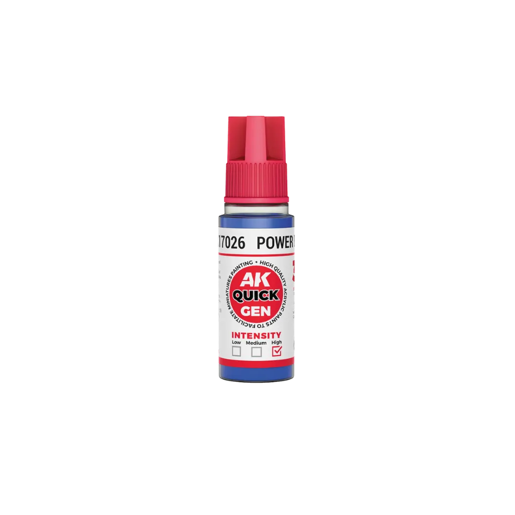 AK QUICK GEN Power Blue 18ml-AK-Interactive-Radaddel