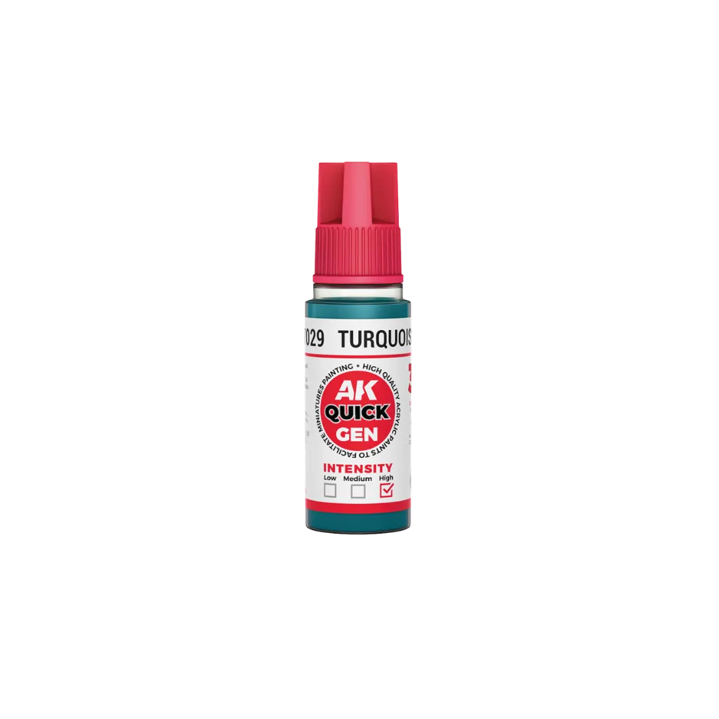 AK QUICK GEN Turquoise Blue 18ml-AK-Interactive-Radaddel