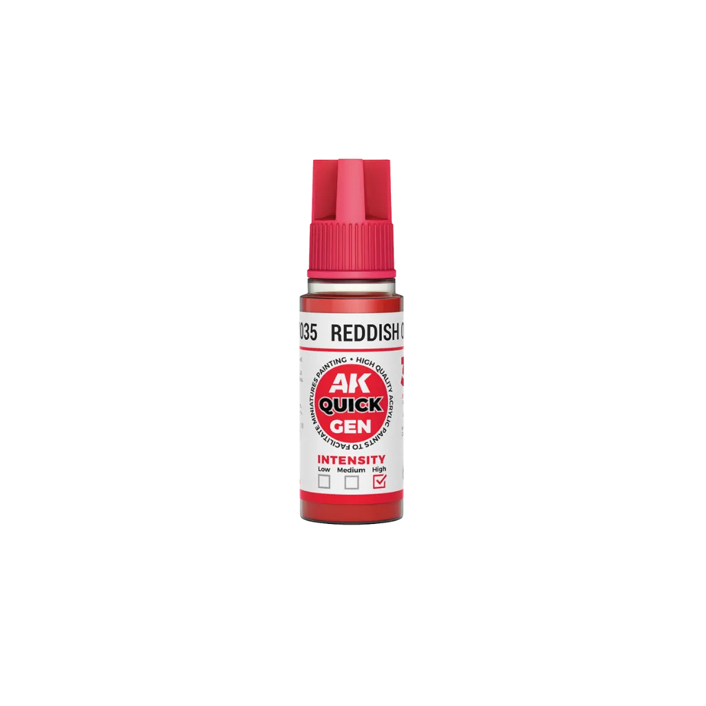 AK QUICK GEN Reddish Orange 18ml-AK-Interactive-Radaddel