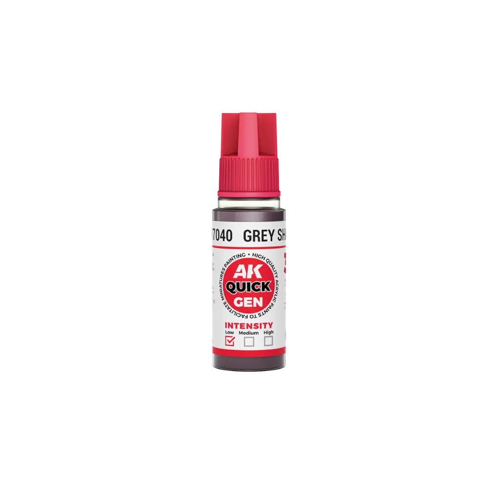 AK QUICK GEN Grey Shadow 18ml-AK-Interactive-Radaddel
