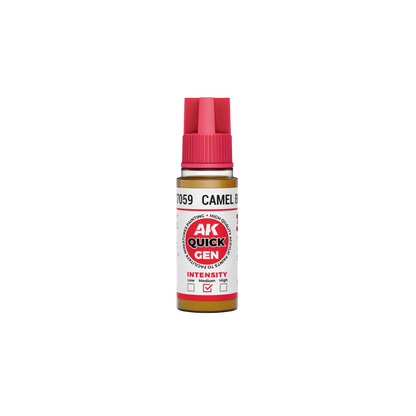 AK QUICK GEN Camel Brown 18ml-AK-Interactive-Radaddel