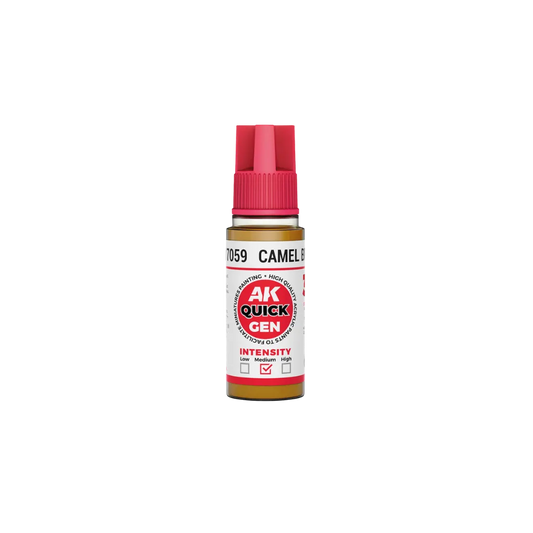 AK QUICK GEN Camel Brown 18ml-AK-Interactive-Radaddel
