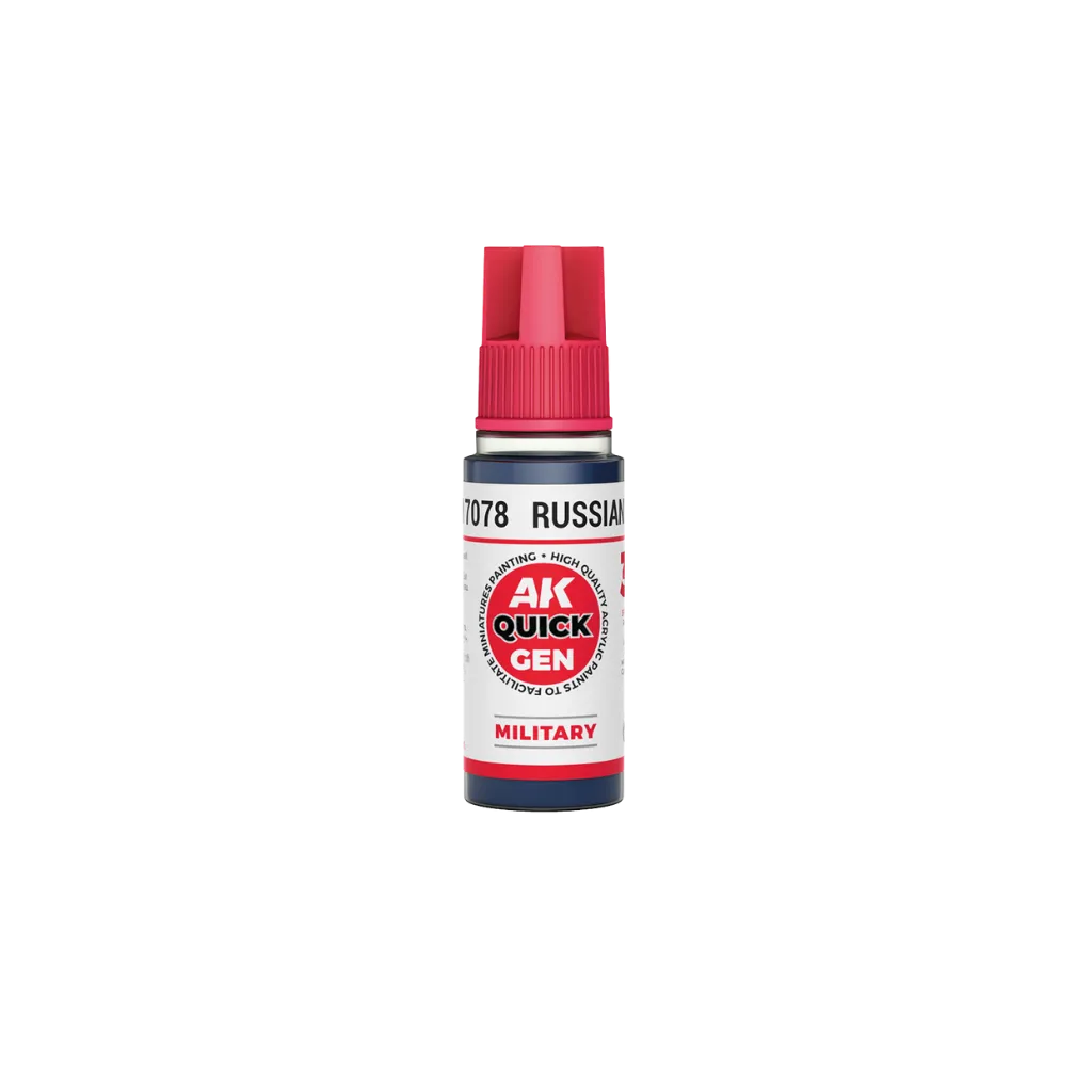 AK QUICK GEN Russian Blue 18ml-AK-Interactive-Radaddel