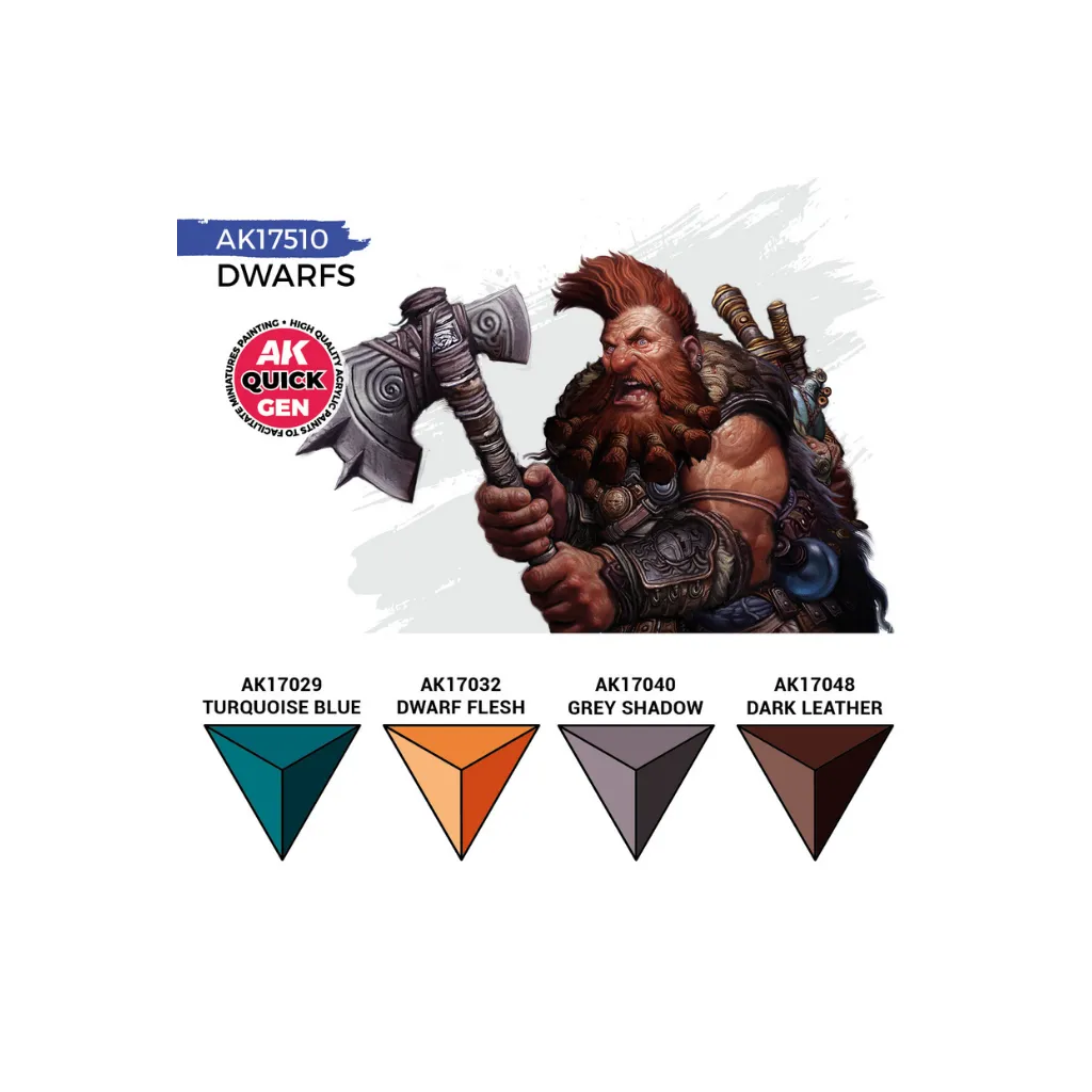 AK QUICK GEN Dwarfs Set-AK-Interactive-Radaddel