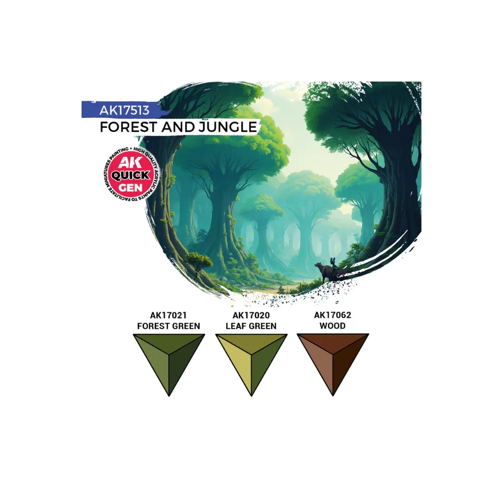 AK QUICK GEN Forest & Jungle Set-AK-Interactive-Radaddel