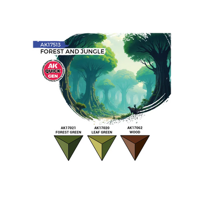 AK QUICK GEN Forest & Jungle Set-AK-Interactive-Radaddel