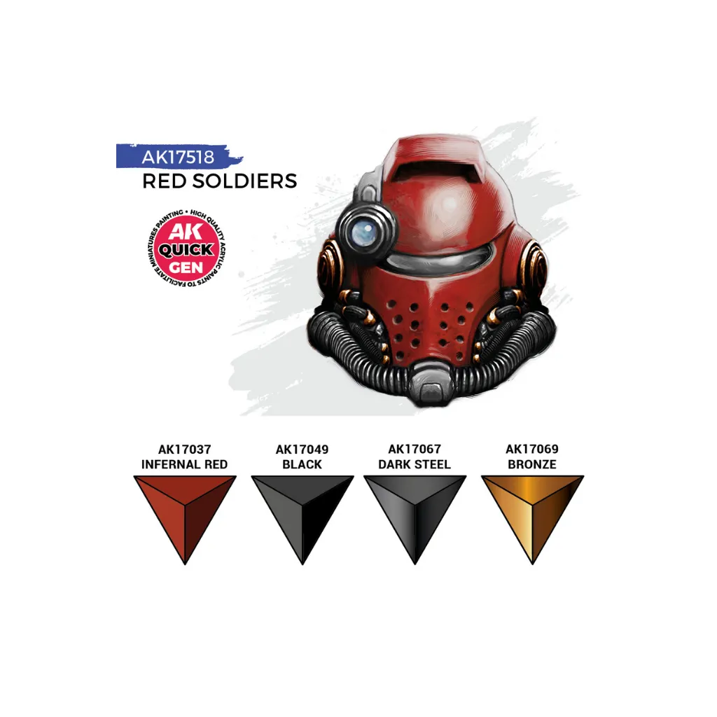 AK QUICK GEN Red Soldiers Set-AK-Interactive-Radaddel
