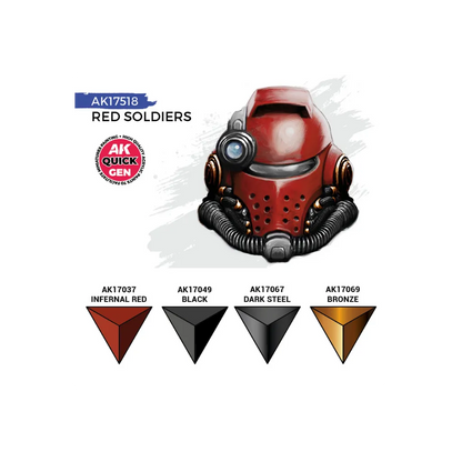 AK QUICK GEN Red Soldiers Set-AK-Interactive-Radaddel