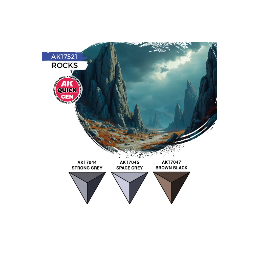 AK QUICK GEN Rocks Set-AK-Interactive-Radaddel