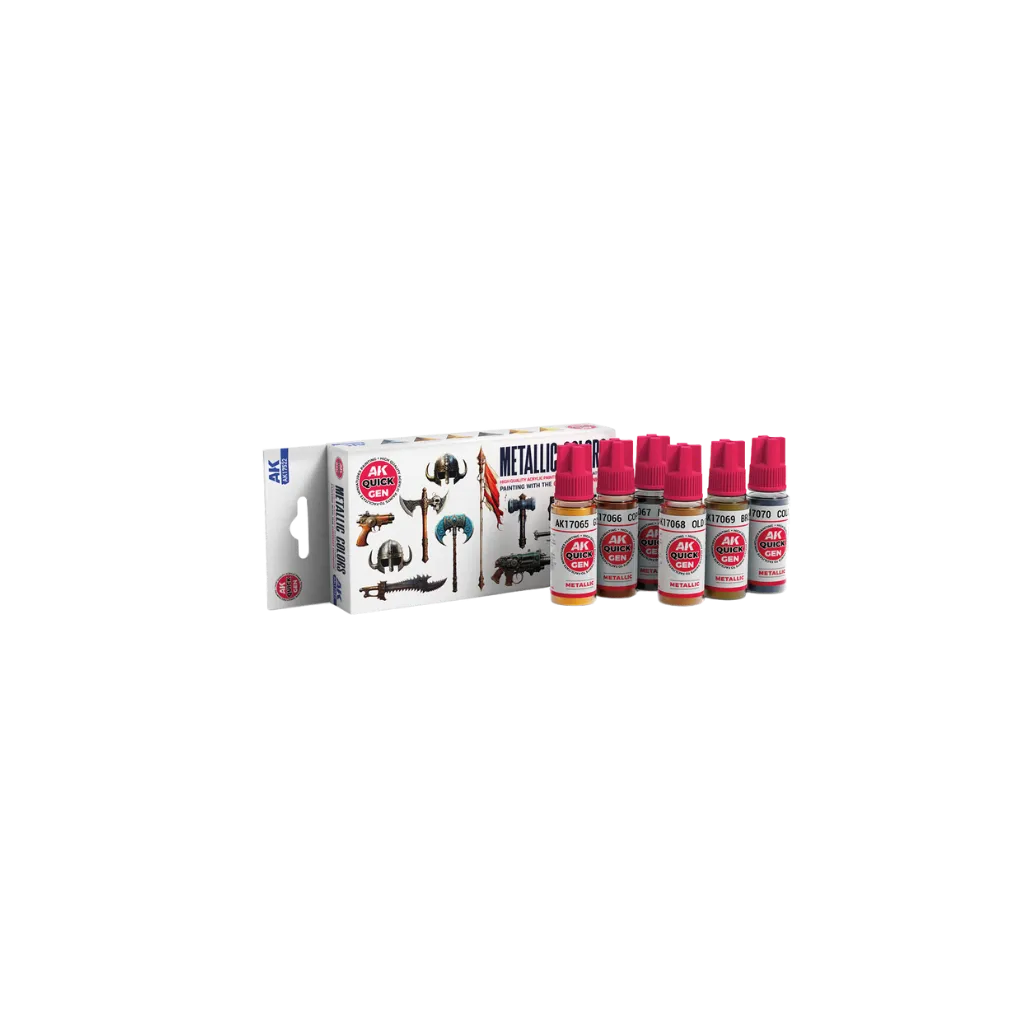 AK QUICK GEN Metallics Set-AK-Interactive-Radaddel
