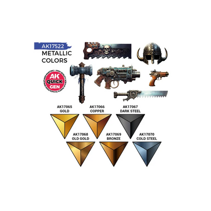 AK QUICK GEN Metallics Set-AK-Interactive-Radaddel