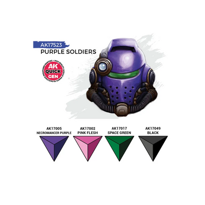 AK QUICK GEN Purple Soldiers Set-AK-Interactive-Radaddel