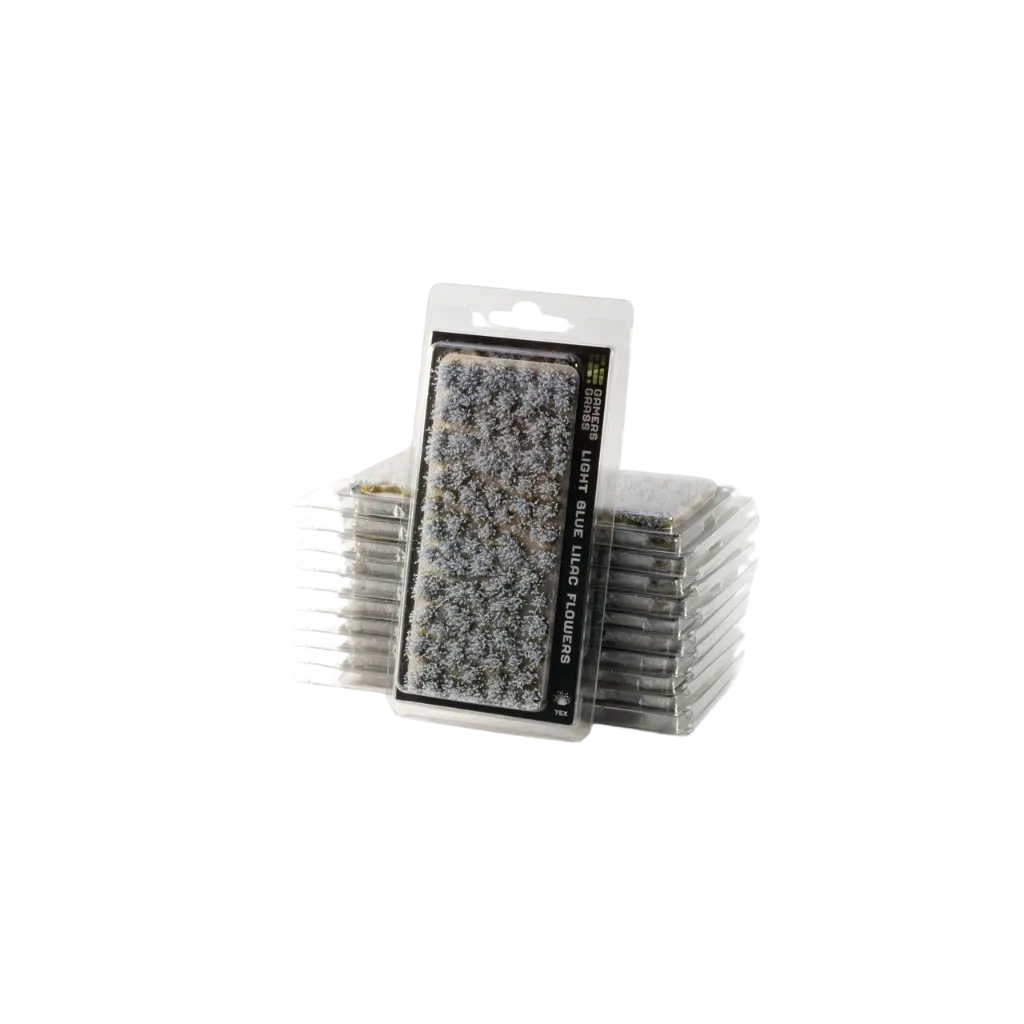 Light Blue Lilac Flowers-Gamers Grass-Radaddel