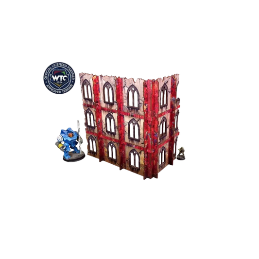 Pre-painted Walls High Red-Micro Art Studio-Radaddel