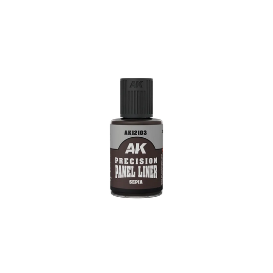Precision Panel Liner - Sepia 30ml-AK-Interactive-Radaddel