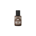 Precision Panel Liner - Dark Brown 30ml-AK-Interactive-Radaddel